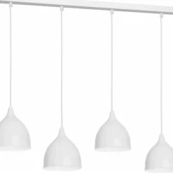 Sale Lampa wisząca z czterema kloszami, do jadalni LX 3713 z serii NOAK Żyrandole Nowoczesne