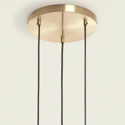 Discount Lampa wisząca z dekoracyjnymi kloszami ABR-3SLWS-E14 SFERO | Kaja Żyrandole Nowoczesne