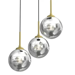 Best Sale Lampa wisząca z dekoracyjnymi kloszami MLP8416 z serii REFLEX | Kaja Oświetlenie Żyrandole Nowoczesne