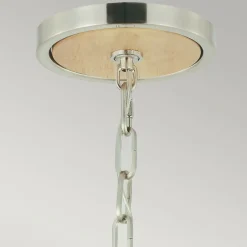 Flash Sale Lampa wisząca z drewnem, boho FE-ALLIER-P-L-LW z serii ALLIER Żyrandole Nowoczesne