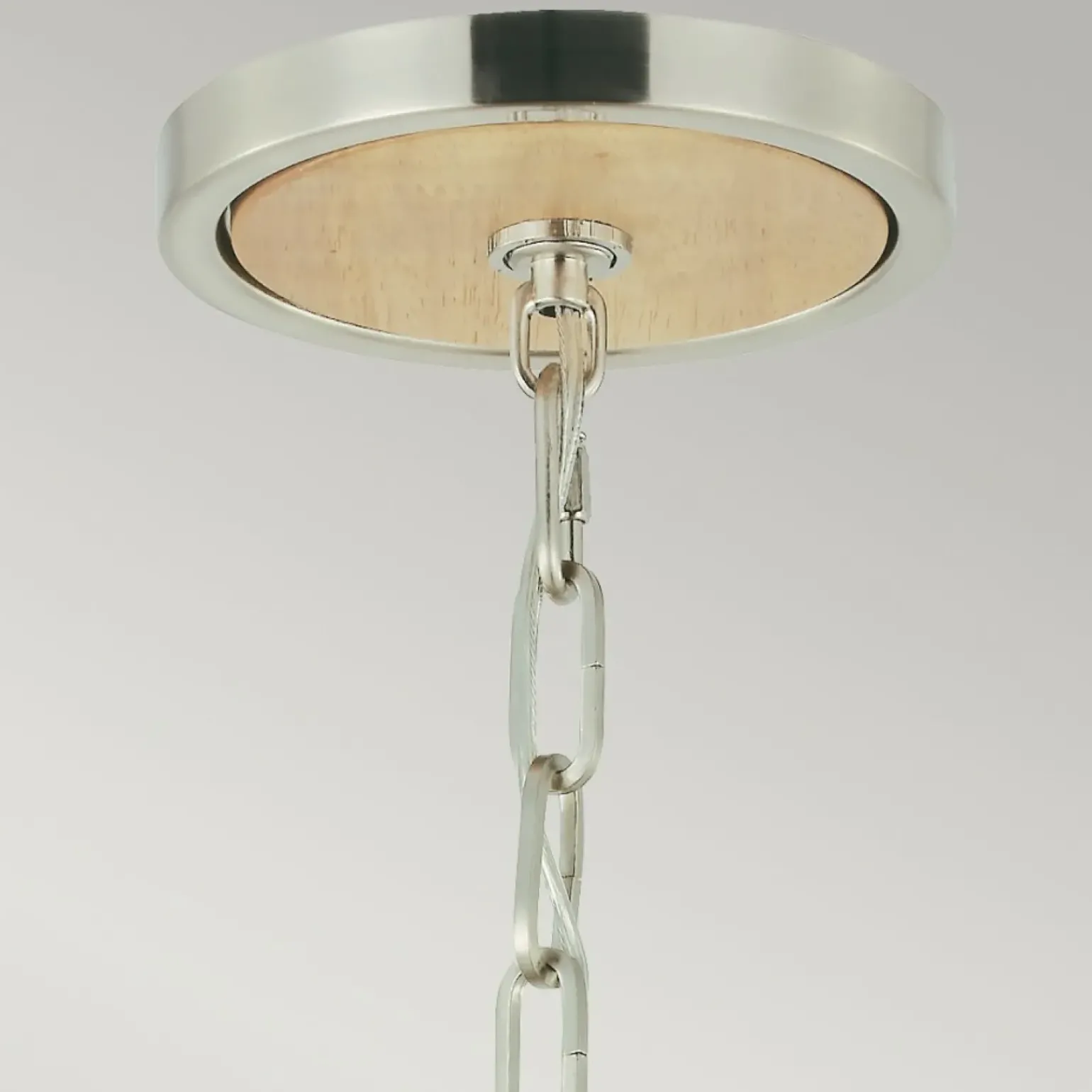 Flash Sale Lampa wisząca z drewnem, boho FE-ALLIER-P-L-LW z serii ALLIER Żyrandole Nowoczesne