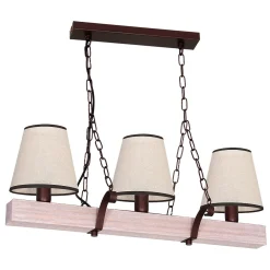 Sklep Kaja Lampa wisząca z drewnem nad stół LX 42-8728 ADRIA | Kaja Oświetlenie