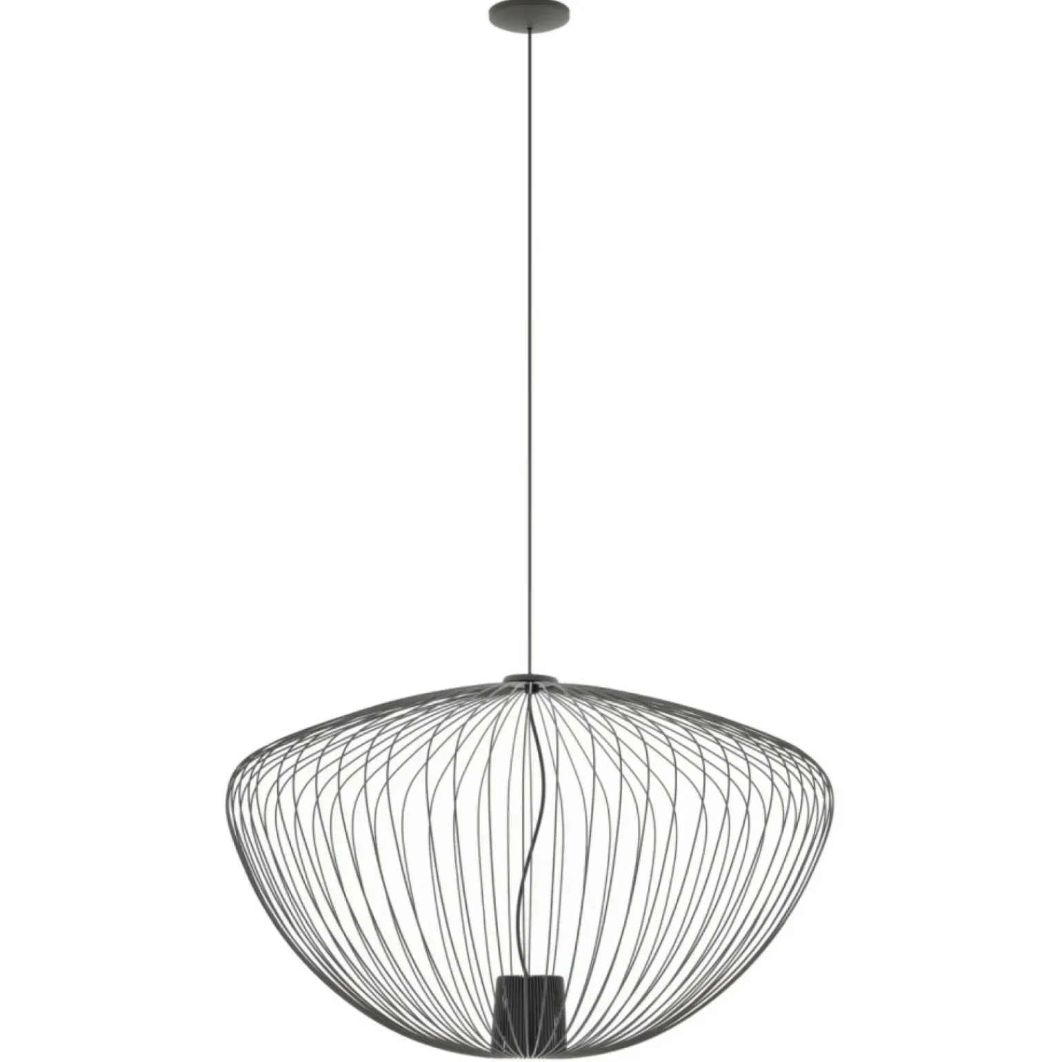 Best Lampa wisząca z drucianym abażurem 11252 PUMPKIN | Kaja Oświetlenie Żyrandole Nowoczesne