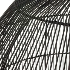 Store Lampa wisząca z dużym, plecionym abażurem 11168 HAITI | Kaja Żyrandole Nowoczesne