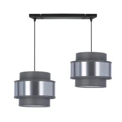 Sklep Kaja Lampa wisząca z dwoma dekoracyjnymi abażurami 32-18434 z serii HARE | Kaja Oświe