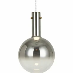 Store Lampa wisząca z dwukolorowym, kulistym kloszem ML0327 TORONTO | Kaja Żyrandole Nowoczesne