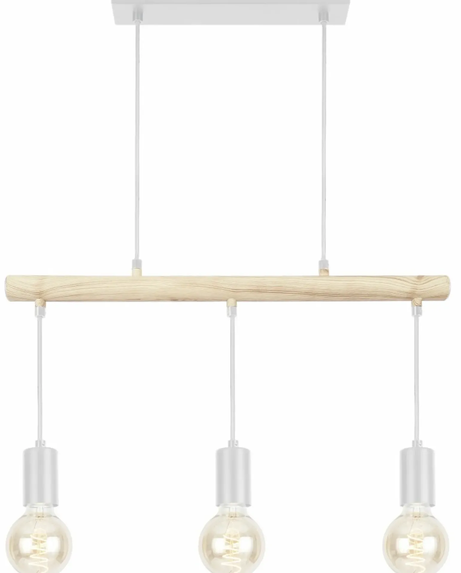 Cheap Lampa wisząca z elementem drewna 33-78070 IZZY | Kaja Oświetlenie Żyrandole Nowoczesne