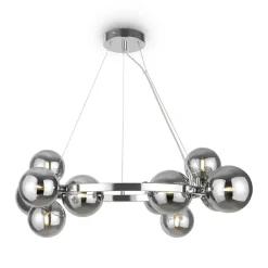 Cheap Lampa wisząca z jedenastoma kloszami MOD545PL-11CH z serii DALLAS Żyrandole Nowoczesne