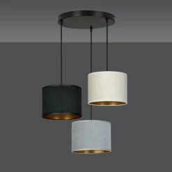 Sklep Kaja Lampa wisząca z kaskadą abażurów 1055/3PREM HILDE PREMIUM | Kaja