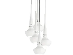 Store Lampa wisząca z kaskadą dekoracyjnych zwisów AZ0261 TASOS | Kaja Żyrandole Nowoczesne