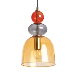 Discount Lampa wisząca z kloszami art. Deco ABR-KOLO2-A KOLORENO | Kaja Żyrandole Nowoczesne