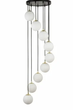 Flash Sale Lampa wisząca z kloszami, do stylowego wnętrza SIG 33661 z serii PIANO Żyrandole Nowoczesne