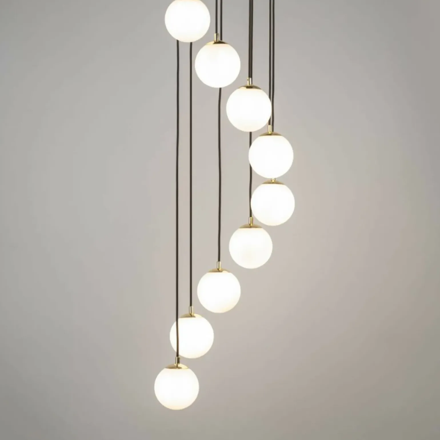 Flash Sale Lampa wisząca z kloszami, do stylowego wnętrza SIG 33661 z serii PIANO Żyrandole Nowoczesne