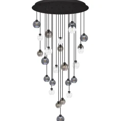 Online Lampa wisząca z kloszami, na antresolę KP-19 ROTUNDA | Kaja Żyrandole Nowoczesne