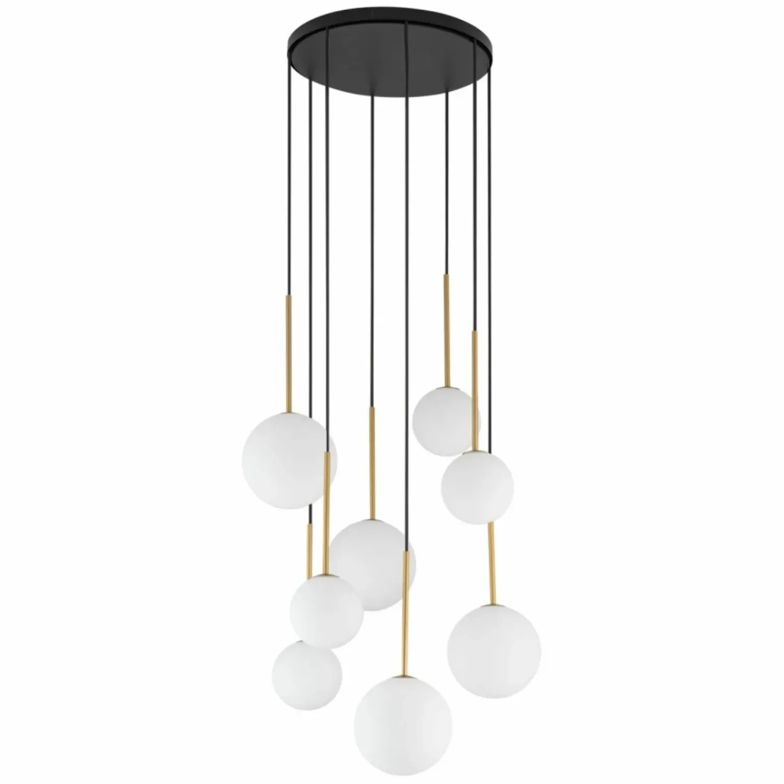 Cheap Lampa wisząca z kloszami w dwóch rozmiarach 10934 KARO | Kaja Żyrandole Nowoczesne