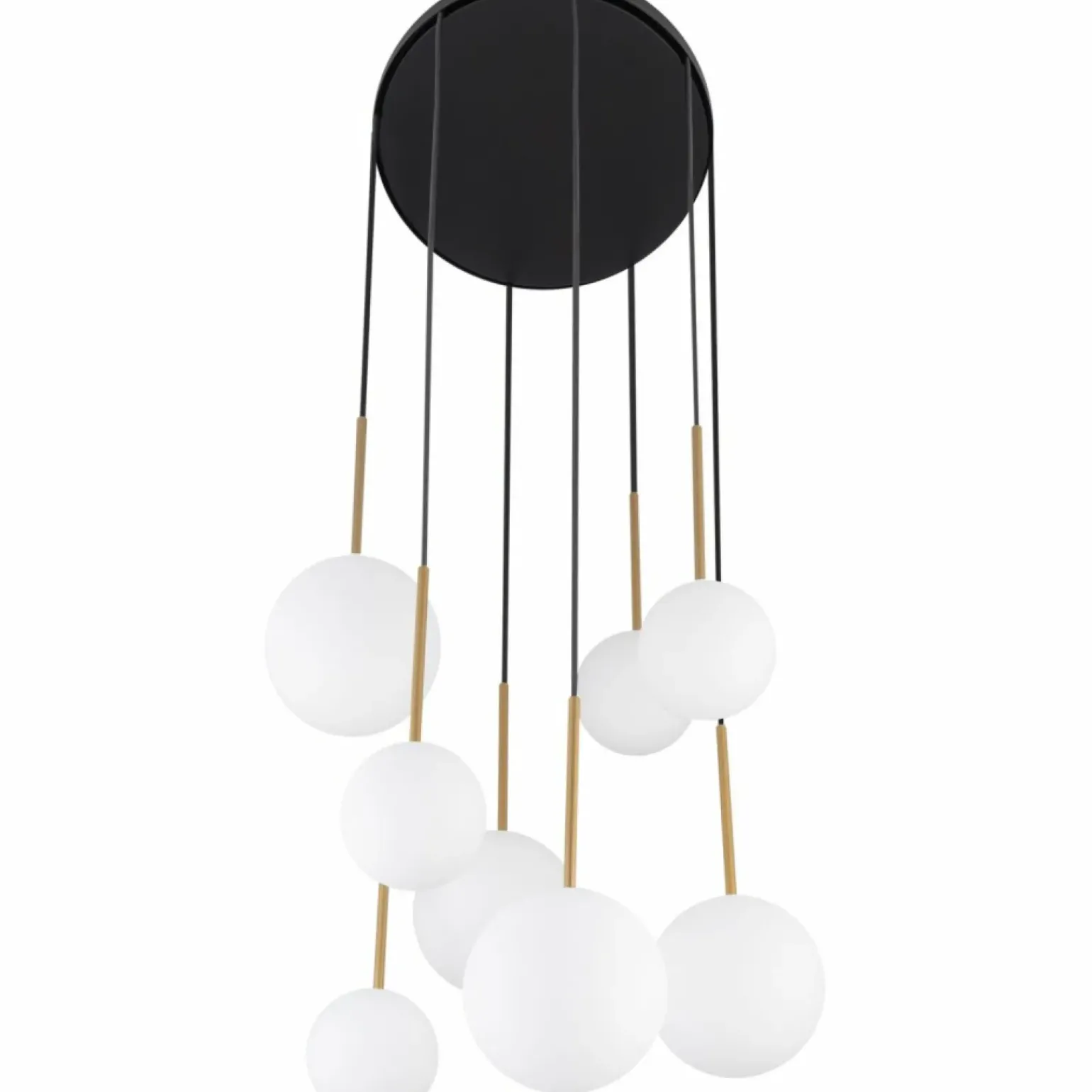 Cheap Lampa wisząca z kloszami w dwóch rozmiarach 10934 KARO | Kaja Żyrandole Nowoczesne