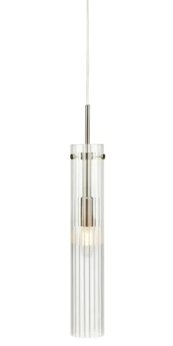 Store Lampa wisząca z kloszem i stalową oprawą 108112 | Kaja Oświetlenie Żyrandole Nowoczesne