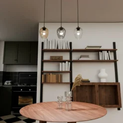 Best Sale Lampa wisząca z kolorowymi kloszami, nad stół 678/3 ISTAR | Kaja Żyrandole Nowoczesne