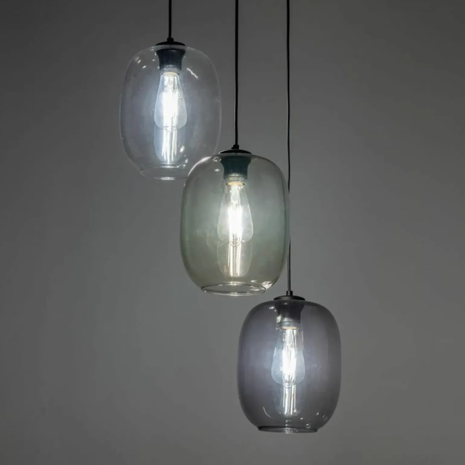 Best Lampa wisząca z kolorowymi kloszami TK 5973 ELIO | Kaja Oświetlenie Żyrandole Nowoczesne