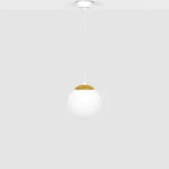 Best Sale Lampa wisząca z kulistym kloszem o średnicy 16cm K-5311 z serii ELMO Żyrandole Nowoczesne