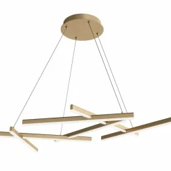 Clearance Lampa wisząca z ledowym źródłem światła MOD016PL-L75MG3K z serii LINE Żyrandole Nowoczesne