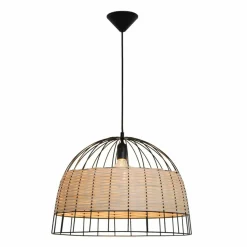 Best Sale Lampa wisząca z metalowo-rattanowym kloszem P21074-D50 z serii BOHO Żyrandole Nowoczesne
