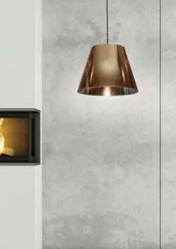 Sklep Kaja Lampa wisząca z m abażurem 31-38302 PLATINO | Kaja