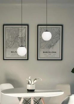 Fashion Lampa wisząca z mlecznym kloszem 16 cm K-4921 | Kaja Oświetlenie Żyrandole Nowoczesne