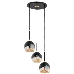 Cheap Lampa wisząca z niebanalnymi kloszami AL 62403 z serii PRADA Żyrandole Nowoczesne