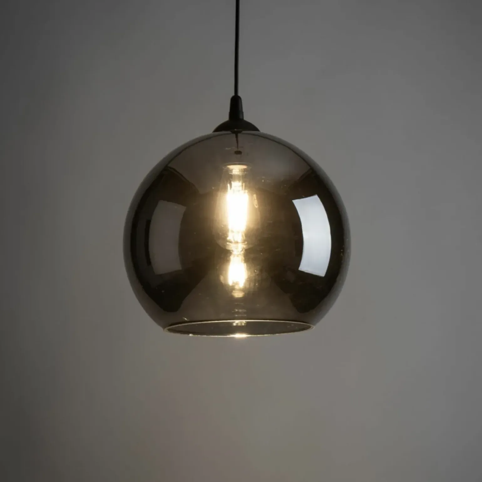 Sale Lampa wisząca z okrągłym, lustrzanym kloszem TK 5765 z serii VENEZIA Żyrandole Nowoczesne