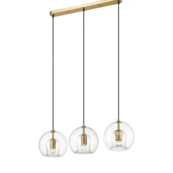 Cheap Lampa wisząca z okrągłymi kloszami, nad stół LP-133/3L z serii ARETTE Żyrandole Nowoczesne