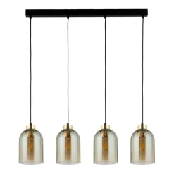 Store Lampa wisząca z ozdobnymi kloszami, nad stół TK 5625 z serii SATIPO Żyrandole Nowoczesne