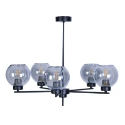 Cheap Lampa wisząca z pięcioma kloszami K-4852 ALDAR | Kaja Oświetlenie Żyrandole Nowoczesne