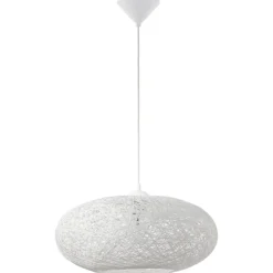 Sale Lampa wisząca z plecionym abażurem 93373 CAMPILO | Kaja Oświetlenie Żyrandole Nowoczesne