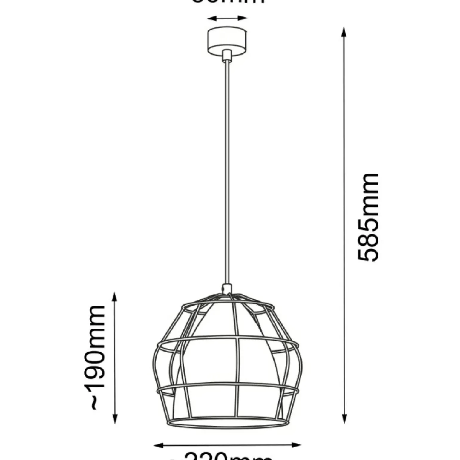 Cheap Lampa wisząca z podwójnym abażurem ANT 5022 ALKANA | Kaja Oświetlenie Żyrandole Nowoczesne