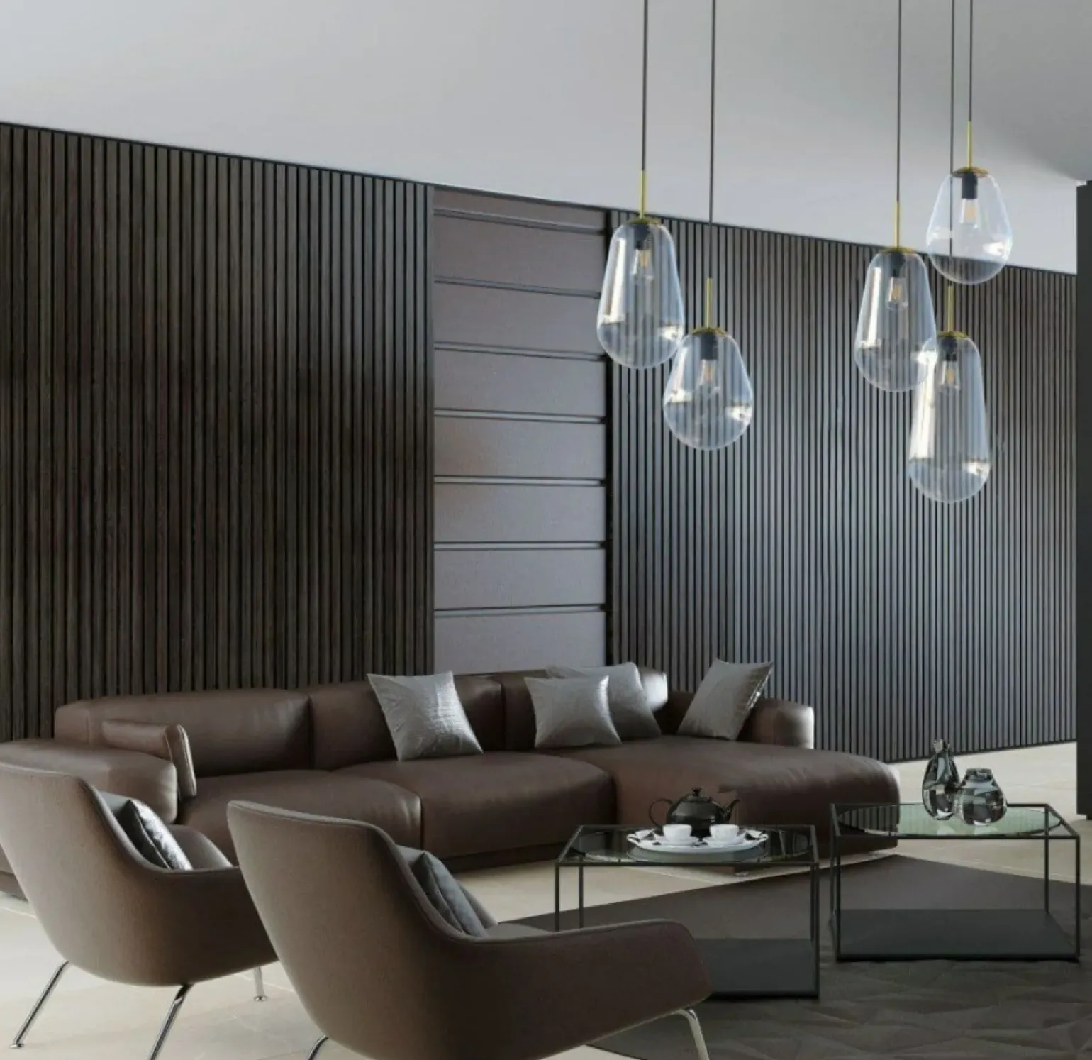 Clearance Lampa wisząca z przezroczystym szklanym kloszem 8672 | Kaja Żyrandole Nowoczesne