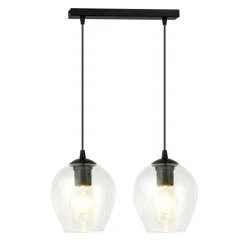 Fashion Lampa wisząca z przezroczystymi kloszami 679/2 ISTAR | Kaja Żyrandole Nowoczesne