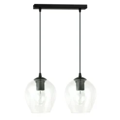 Fashion Lampa wisząca z przezroczystymi kloszami 679/2 ISTAR | Kaja Żyrandole Nowoczesne