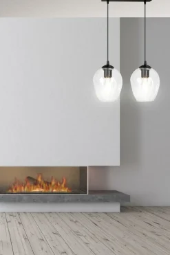 Fashion Lampa wisząca z przezroczystymi kloszami 679/2 ISTAR | Kaja Żyrandole Nowoczesne