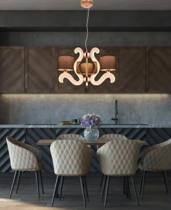 Sklep Kaja Lampa wisząca z ramionami LED 33-33888 AMBROSIA | Kaja Oświetlenie