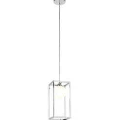 Cheap Lampa wisząca z ramką i kulą MD-BR4367-D1 CH DAISY | Kaja Oświetlenie Żyrandole Nowoczesne
