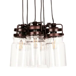 Sale Lampa wisząca z regulowanymi zwisami K-8004-6 RAVEN | Kaja Oświetlenie Żyrandole Nowoczesne