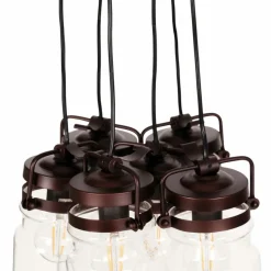 Sale Lampa wisząca z regulowanymi zwisami K-8004-6 RAVEN | Kaja Oświetlenie Żyrandole Nowoczesne