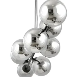 Outlet Lampa wisząca z sześcioma grafitowymi kloszami 875/6 | Kaja Żyrandole Nowoczesne