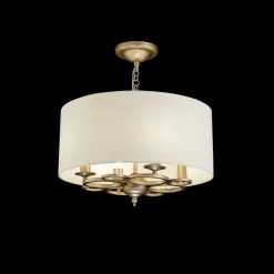 Cheap Lampa wisząca z szerokim abażurem H007PL-04G ANNA | Kaja Oświetlenie Żyrandole Nowoczesne