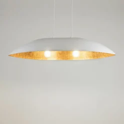 Flash Sale Lampa wisząca z szerokim, kopułowym kloszem SIG 40639 GONDOLA | Kaja Żyrandole Nowoczesne