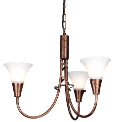 Sklep Kaja Lampa wisząca, z trzema punkami światła EM3-COPPER z serii EMILY