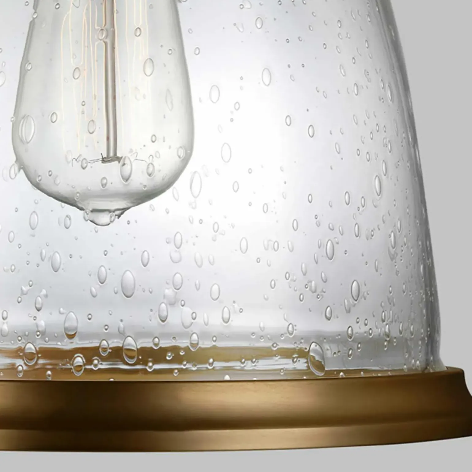 Sklep Kaja Lampa wisząca z unikalnym szkłem FE-HOBSON-P-M-AB z serii HOBSON