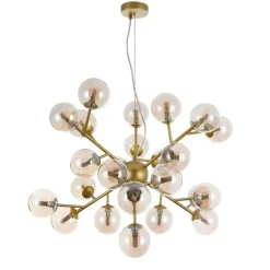 Cheap Lampa wisząca z wieloma kloszami MOD545PL-24G DALLAS | Kaja Żyrandole Nowoczesne