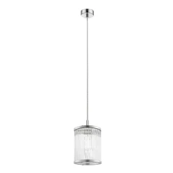 Store Lampa wisząca z wąskim kloszem P0528-01F-F4AC SERGIO | Kaja Żyrandole Nowoczesne